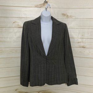 Grey blazer suit jacket gray by Tesori